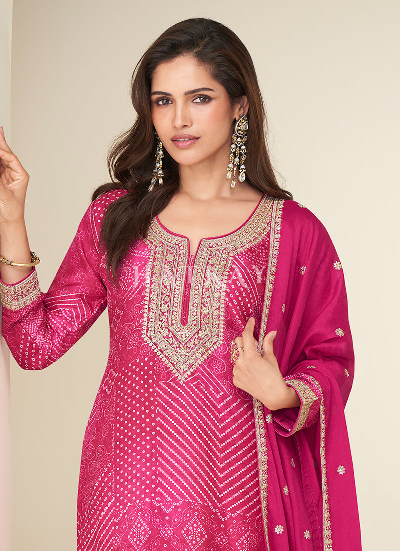 Buy Pink Gharara Suit In Canada