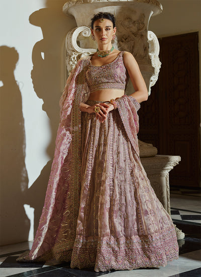 Kashish – Orchid Bloom Bridal Lehenga Set