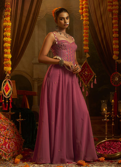 Shop Mauve Lehenga Online In Australia
