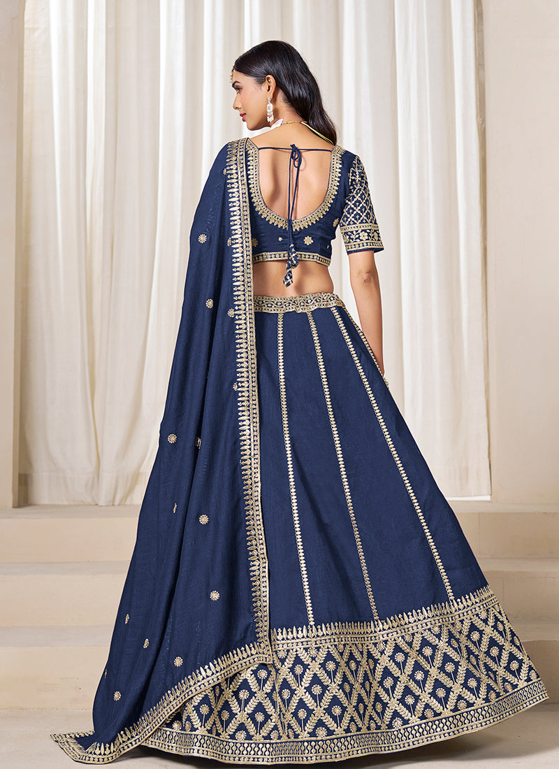 Blue Lehenga Choli Online