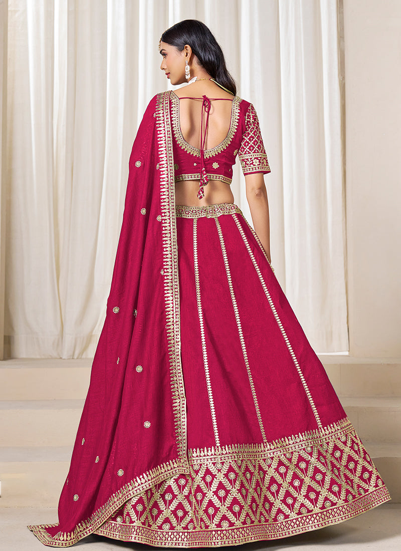 Magenta Designer Lehenga Choli