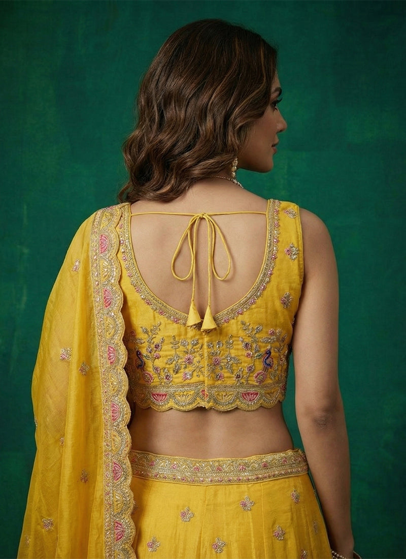 Shop Yellow Lehenga Choli Online