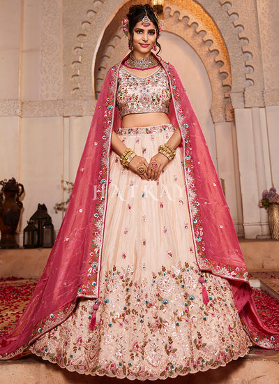 Pink Lehenga Choli
