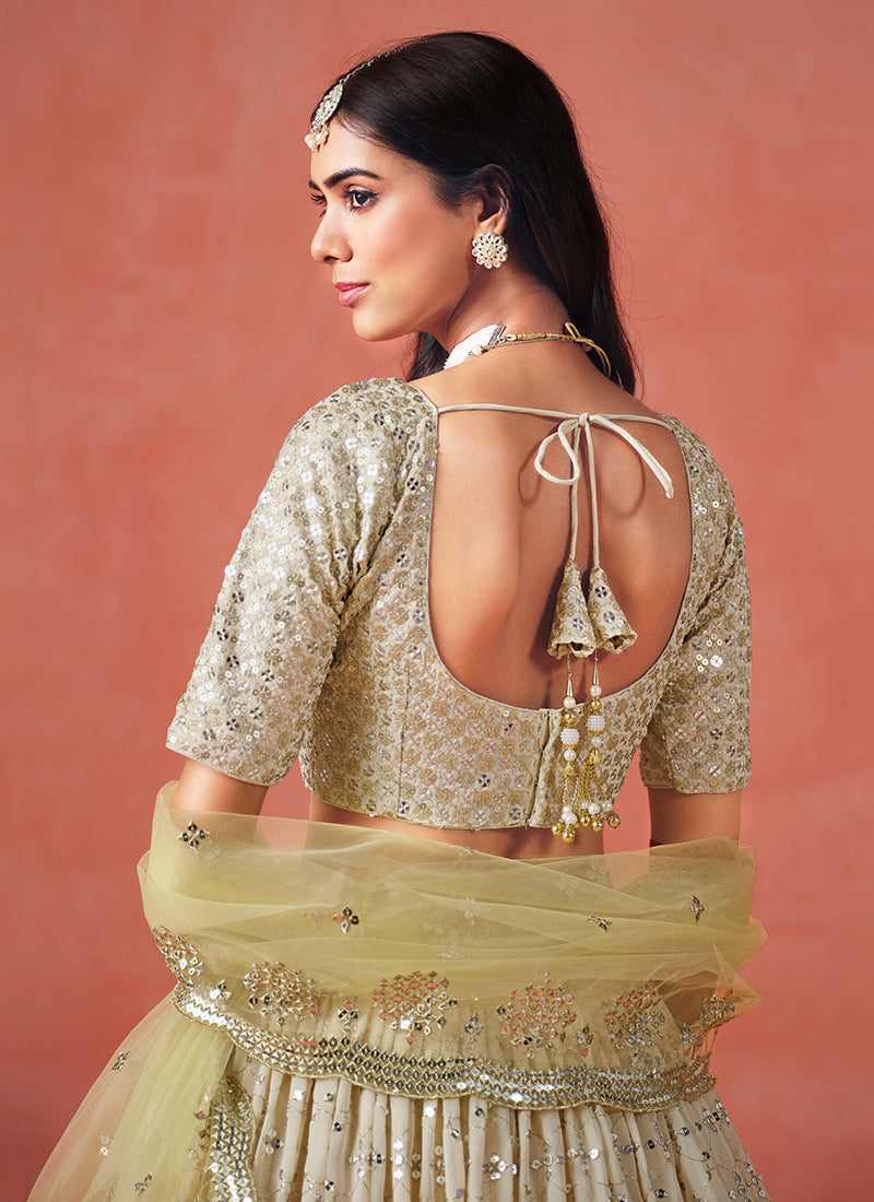 Buy Exclusive Designer Yellow Lehenga Designs At Hatkay