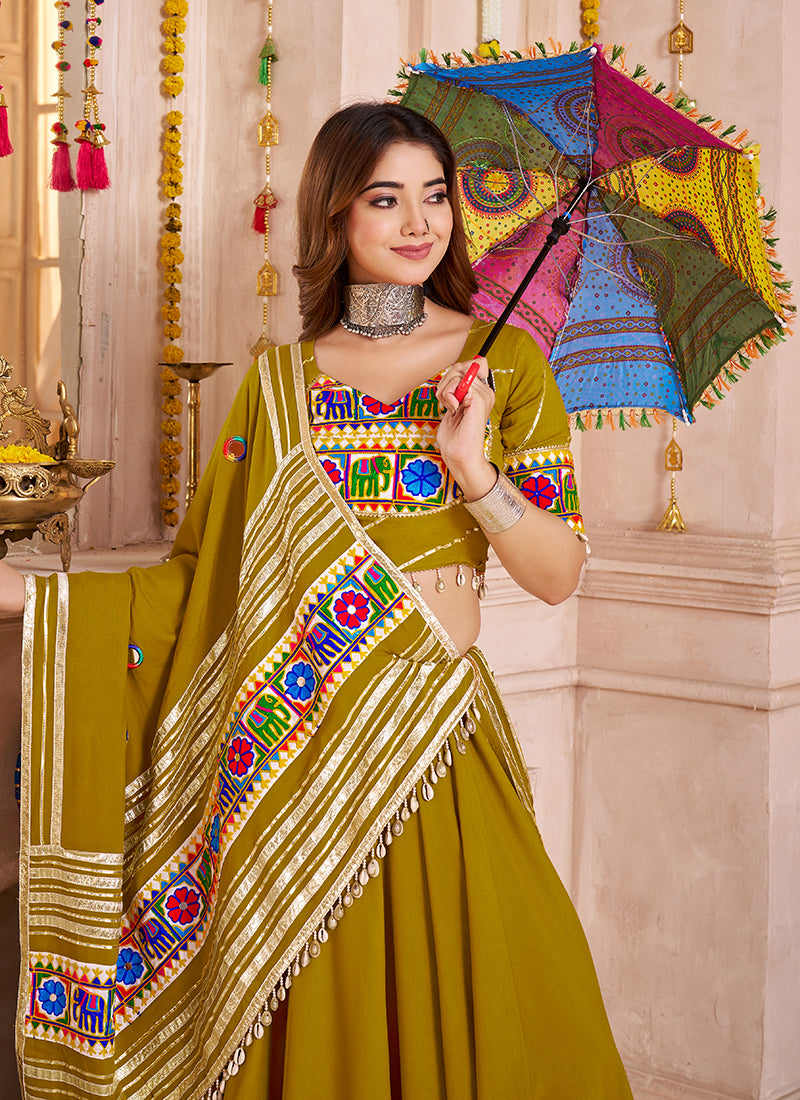 Buy Yellow Navratri Chaniya Choli Online