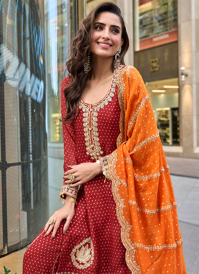 Shop Red Suit Online At Hatkay