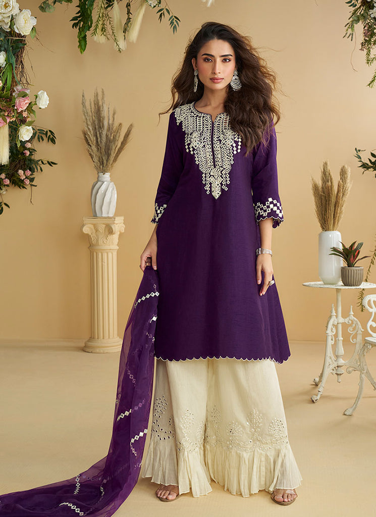 Shop For Palazzo Suits for Women | Hatkay