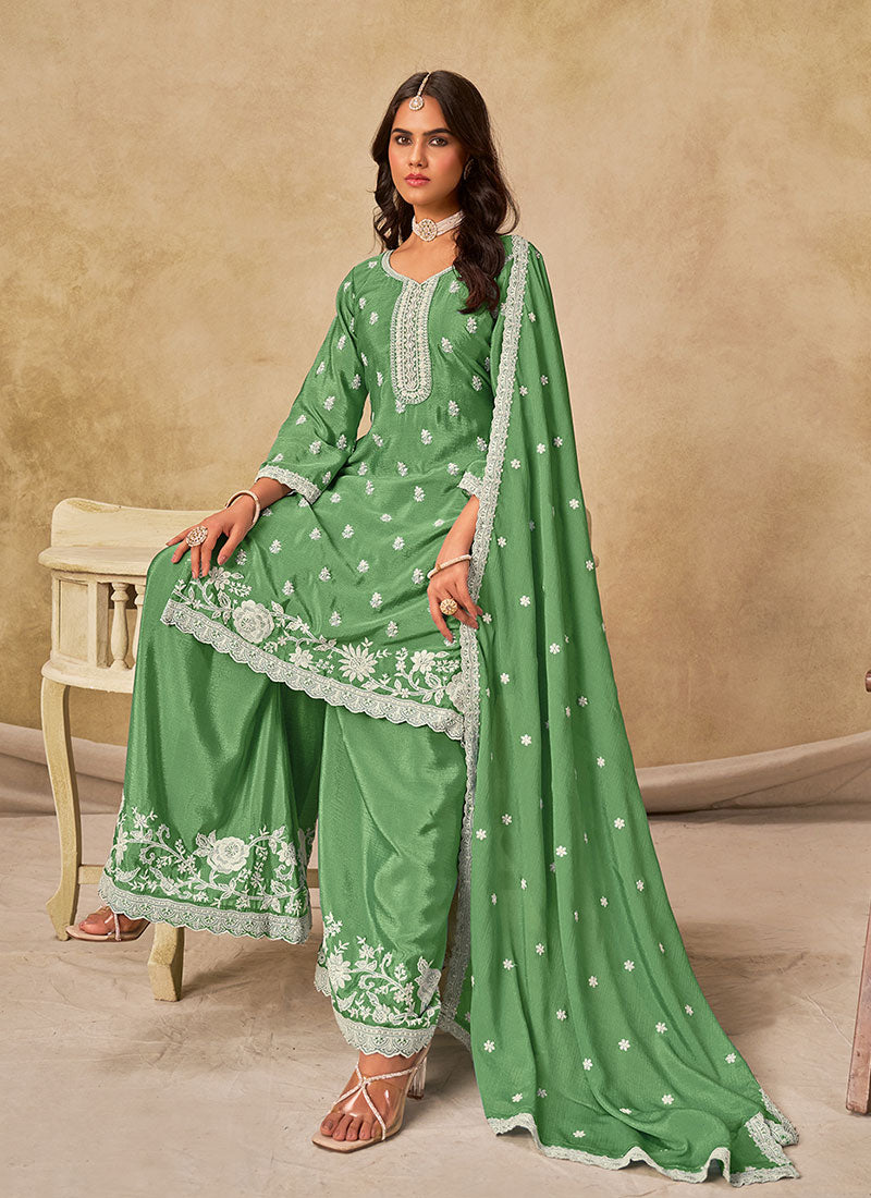 Shop Plazzo Suit Online At Hatkay