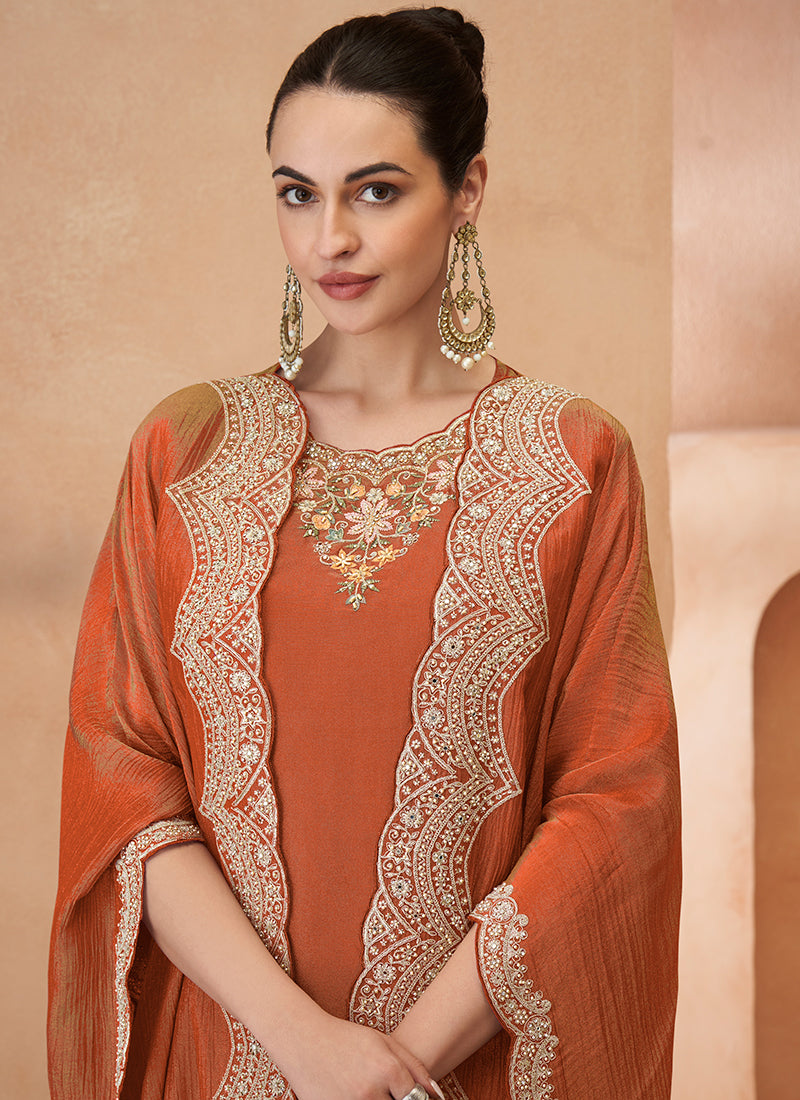 Shop Orange Pant Suit In Canada