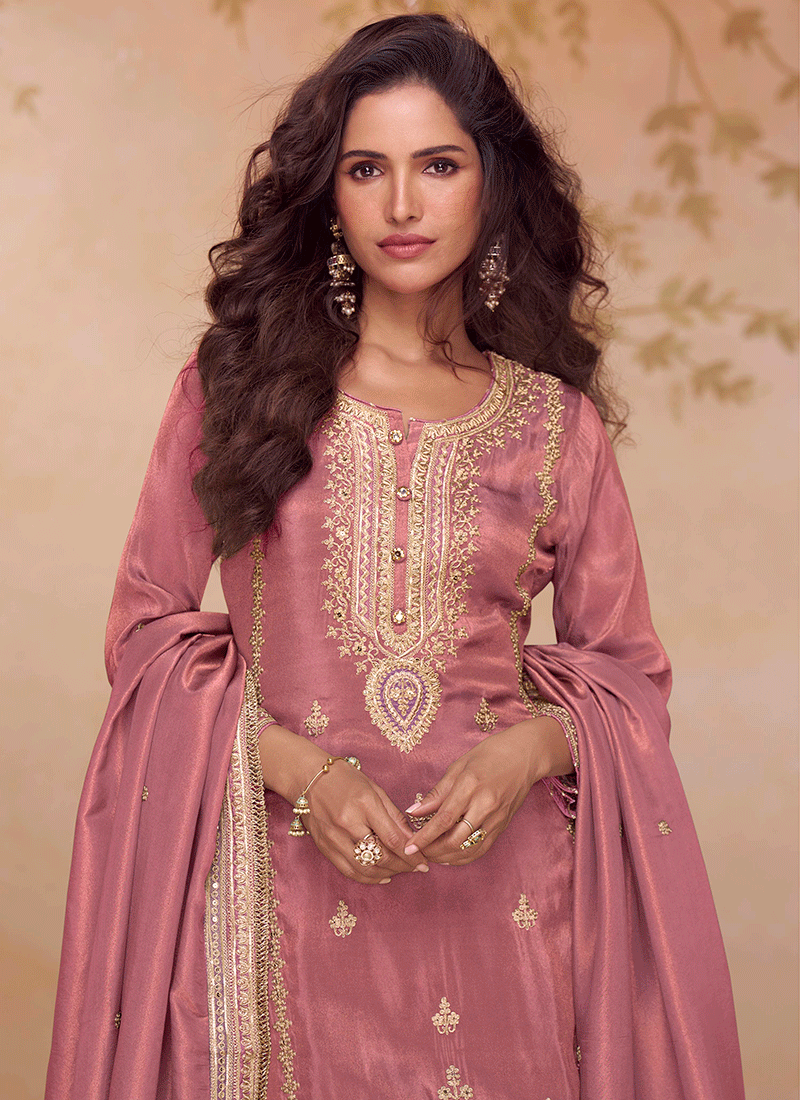 Shop Pink Bollywood Suit