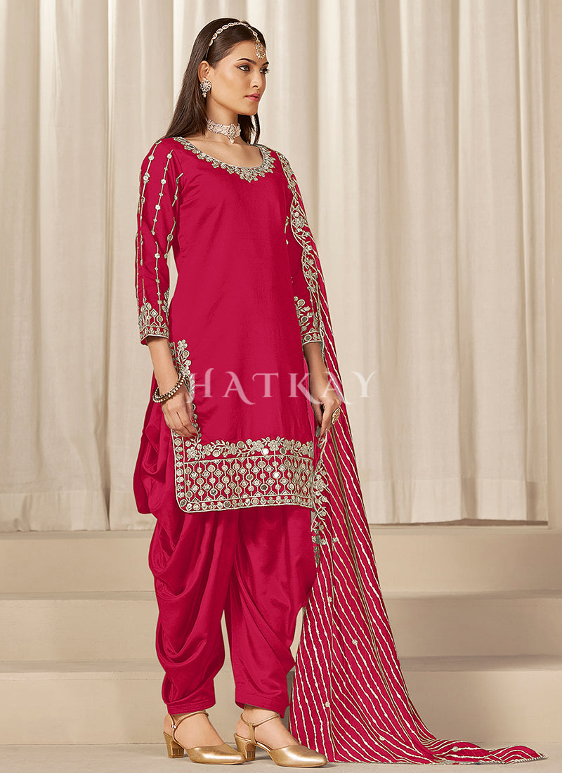 Pink Punjabi Outfit