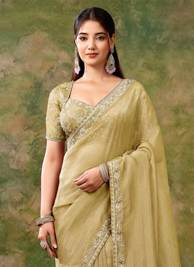 Buy Tissue Saree Online