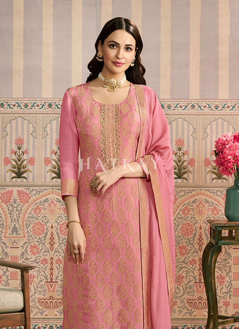 Buy Pink Salwar Kameez In UK