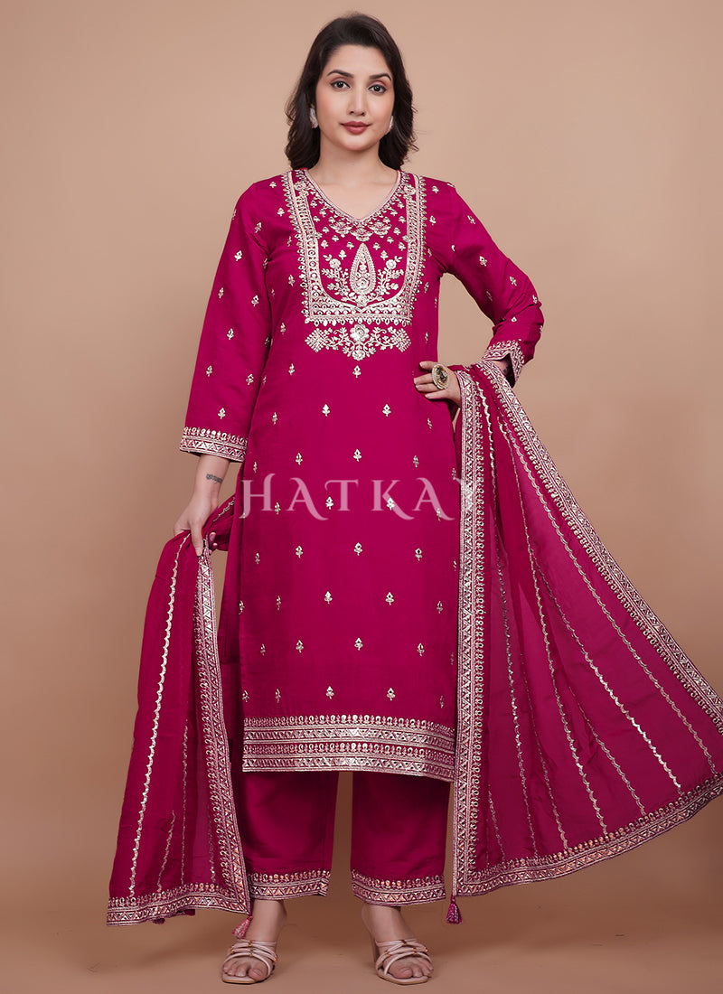Pink Designer Suit