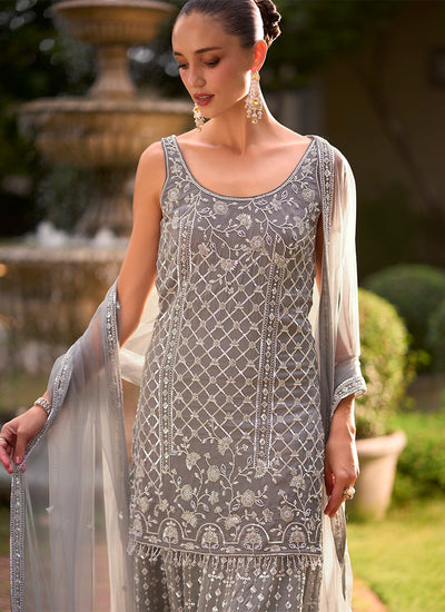 Buy Sharara Suit for Women with Latest Designs | Hatkay