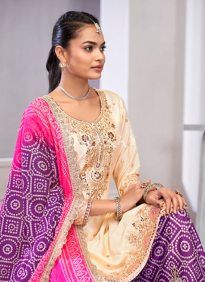 Buy Designer Sharara Suit Online