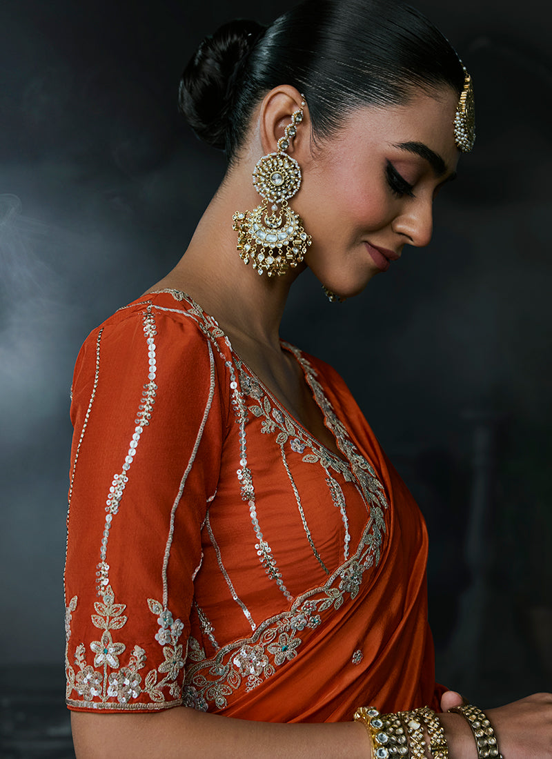 Shop Rust Orange Sarei Online