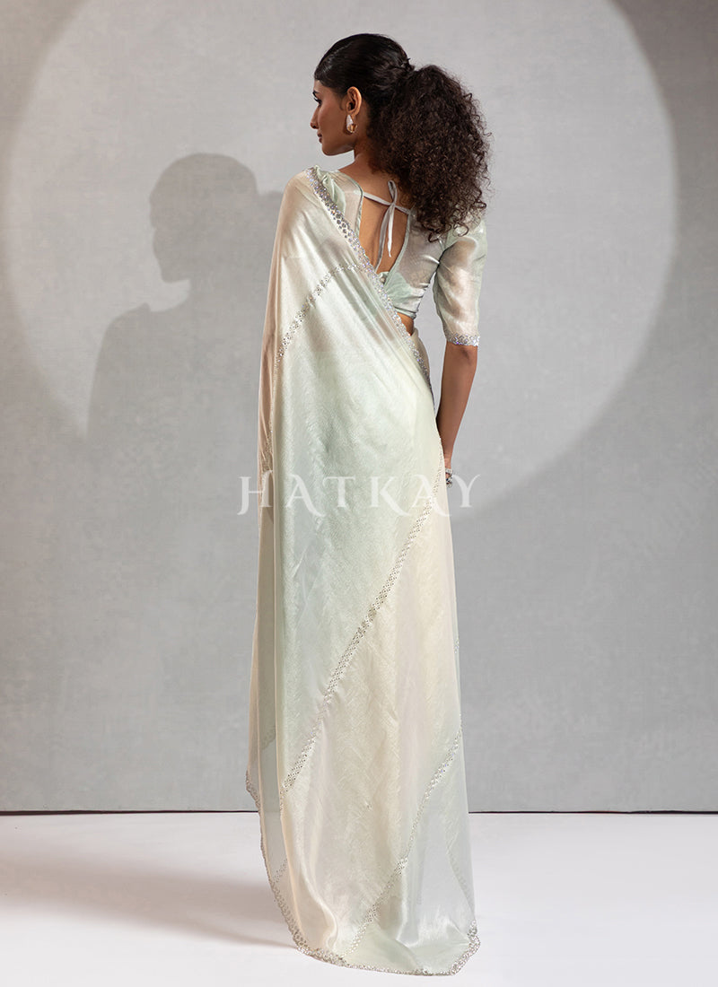 Buy Beautiful Sea Green Sarees for Weddings