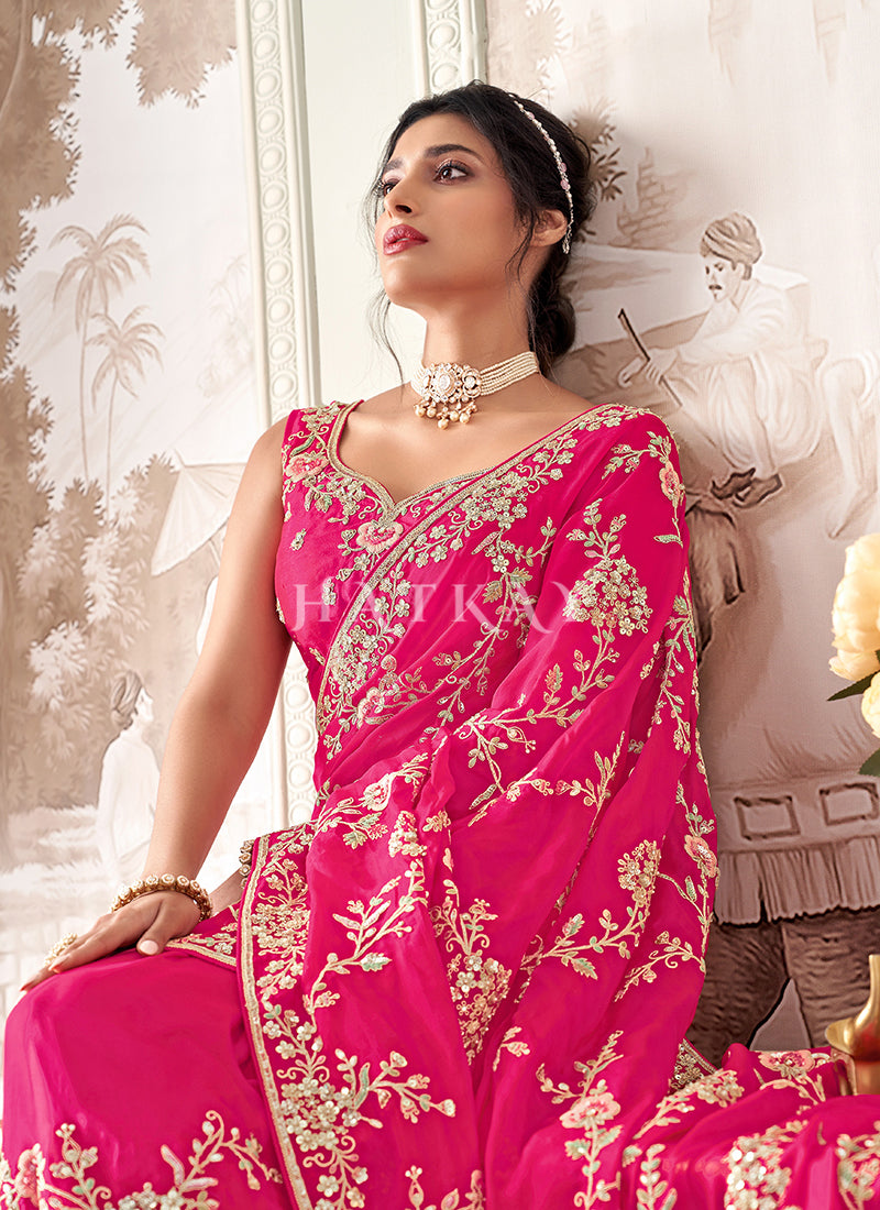 Buy Traditional Wedding Saree In USA