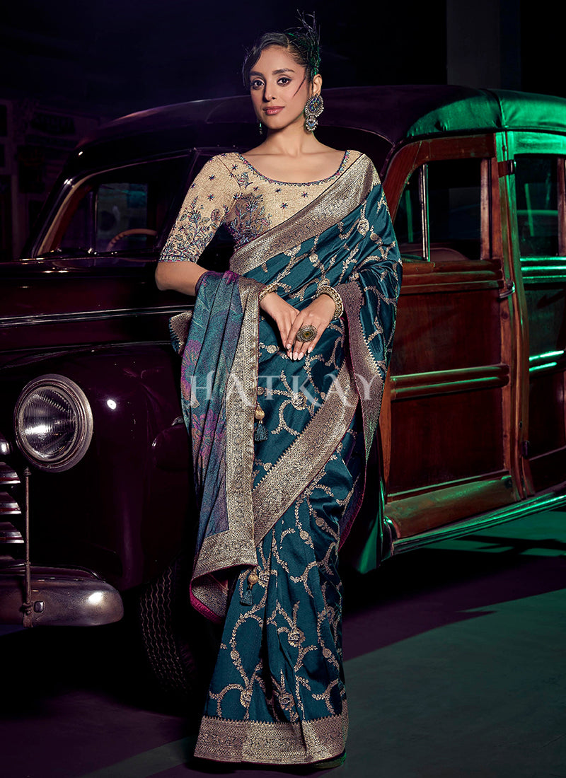 Buy Embroidered Sarees