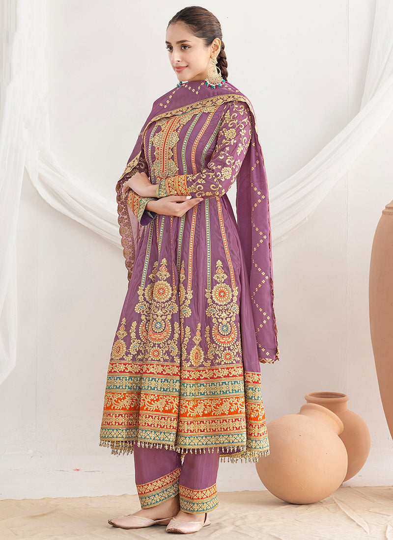 Buy Anarkali Pant Suit In UK