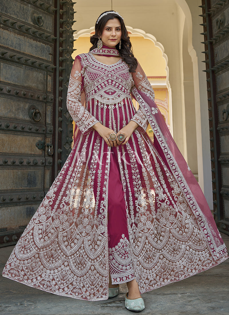 Our huge collection includes the latest trends of Indo-western pants suits