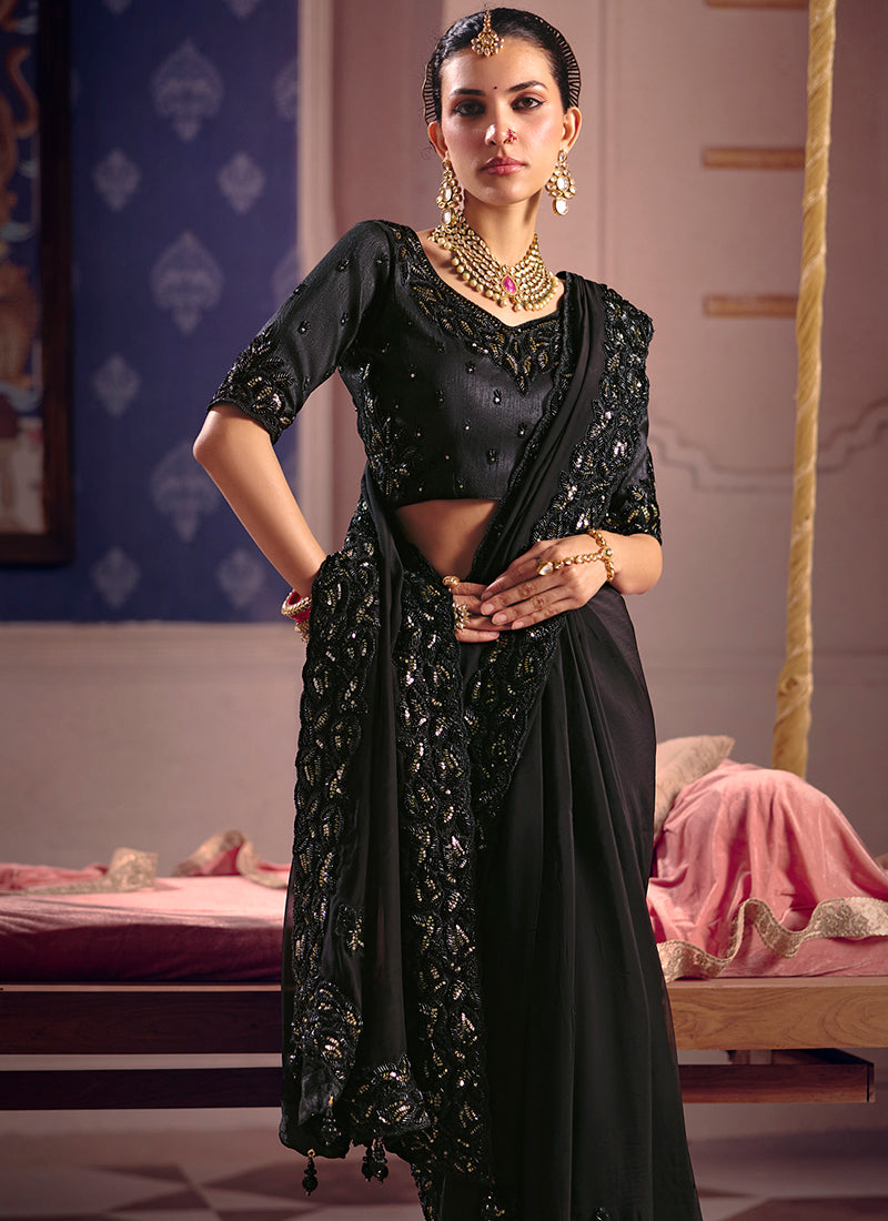 Buy Tissue Silk Saree In Canada