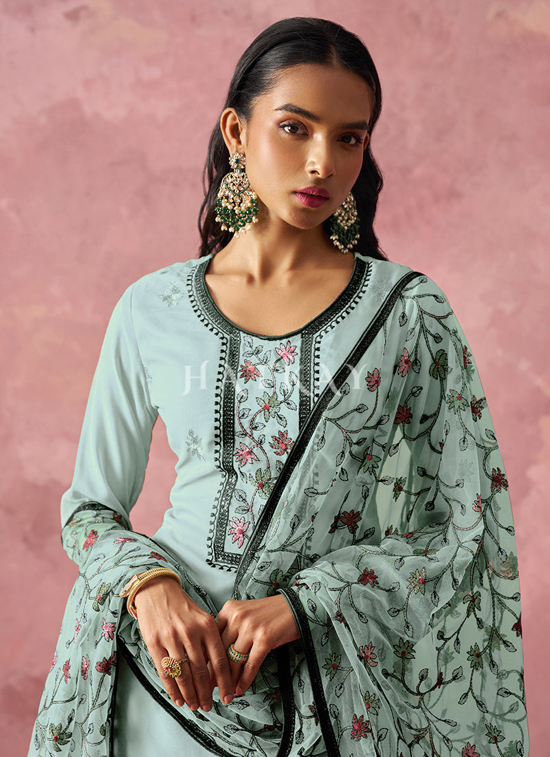 Buy Pakistani Style Pant Suit