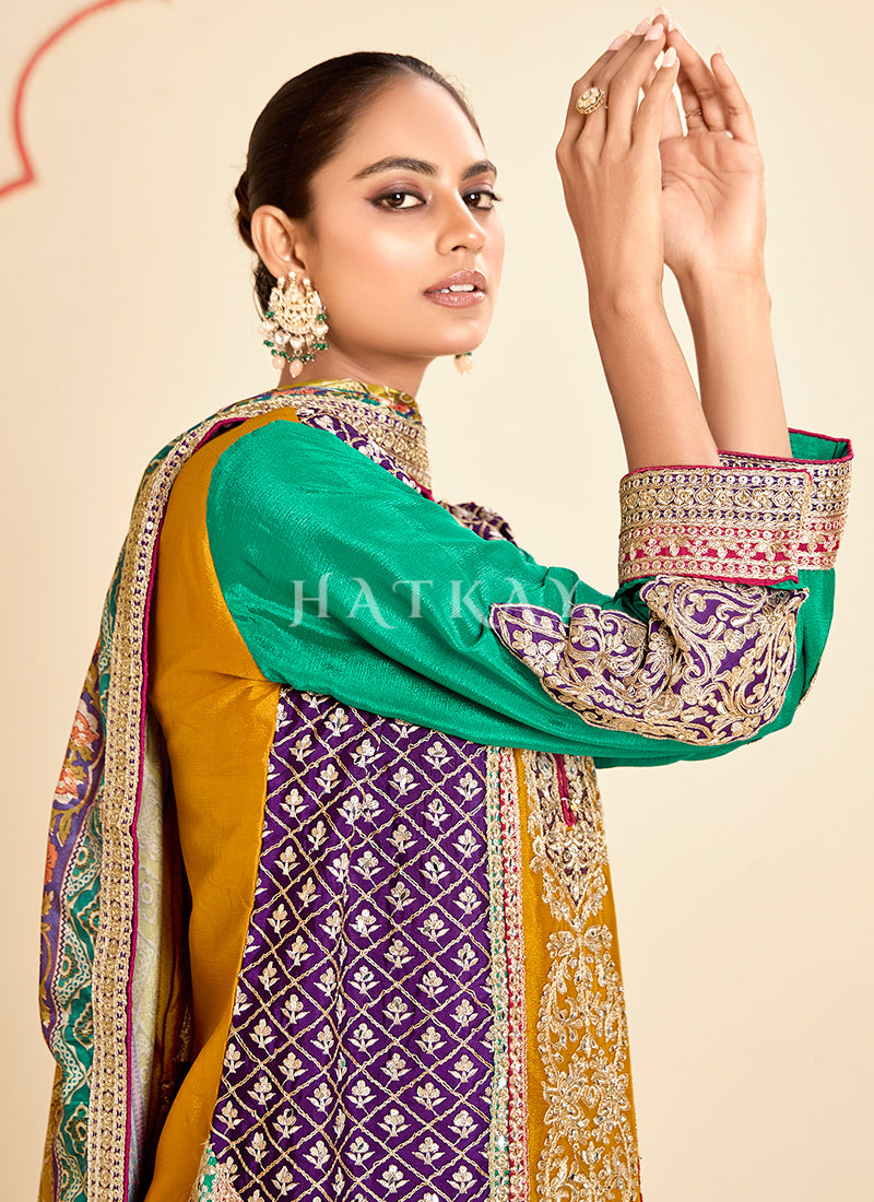 Buy Gharara Style Suit