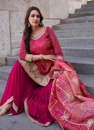 Buy Gharara Style Suit In USA