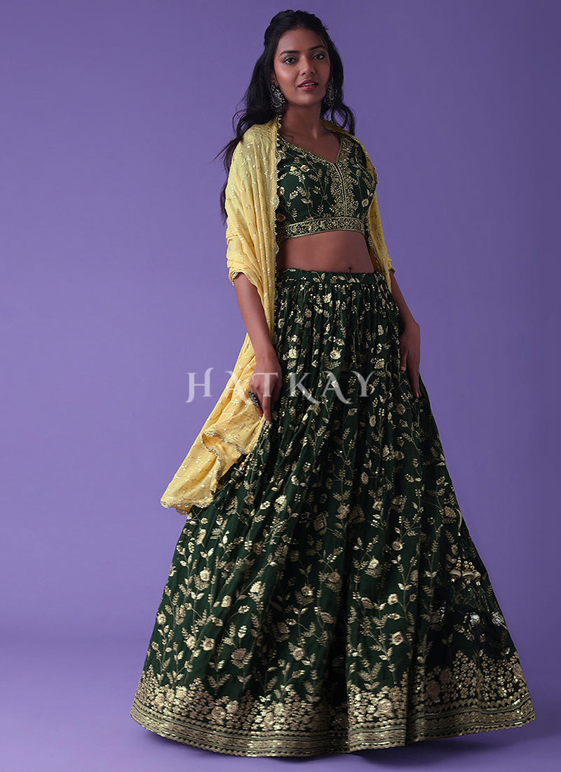 Shop Wedding Lehenga Choli In USA, UK, Canada, Germany, Mauritius, Singapore With Free Shipping Worldwide.