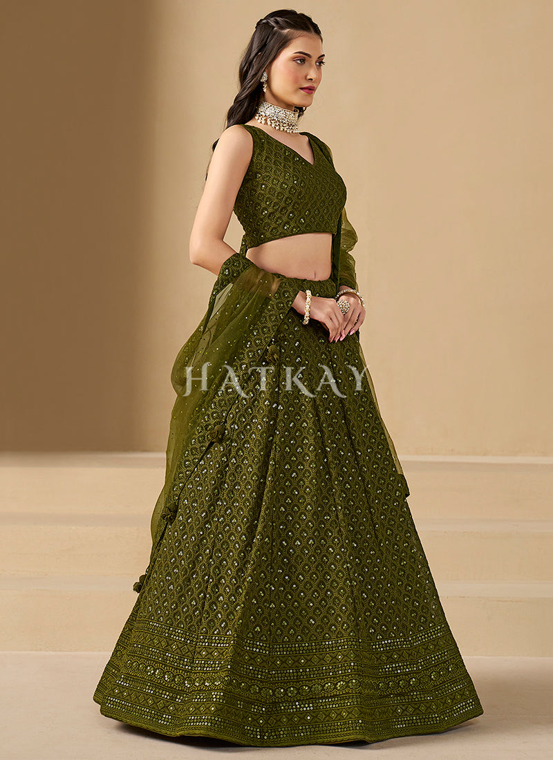 Shop Wedding Lehenga In USA, UK, Canada, Germany, Mauritius, Singapore, Australia With Free Shipping Worldwide.