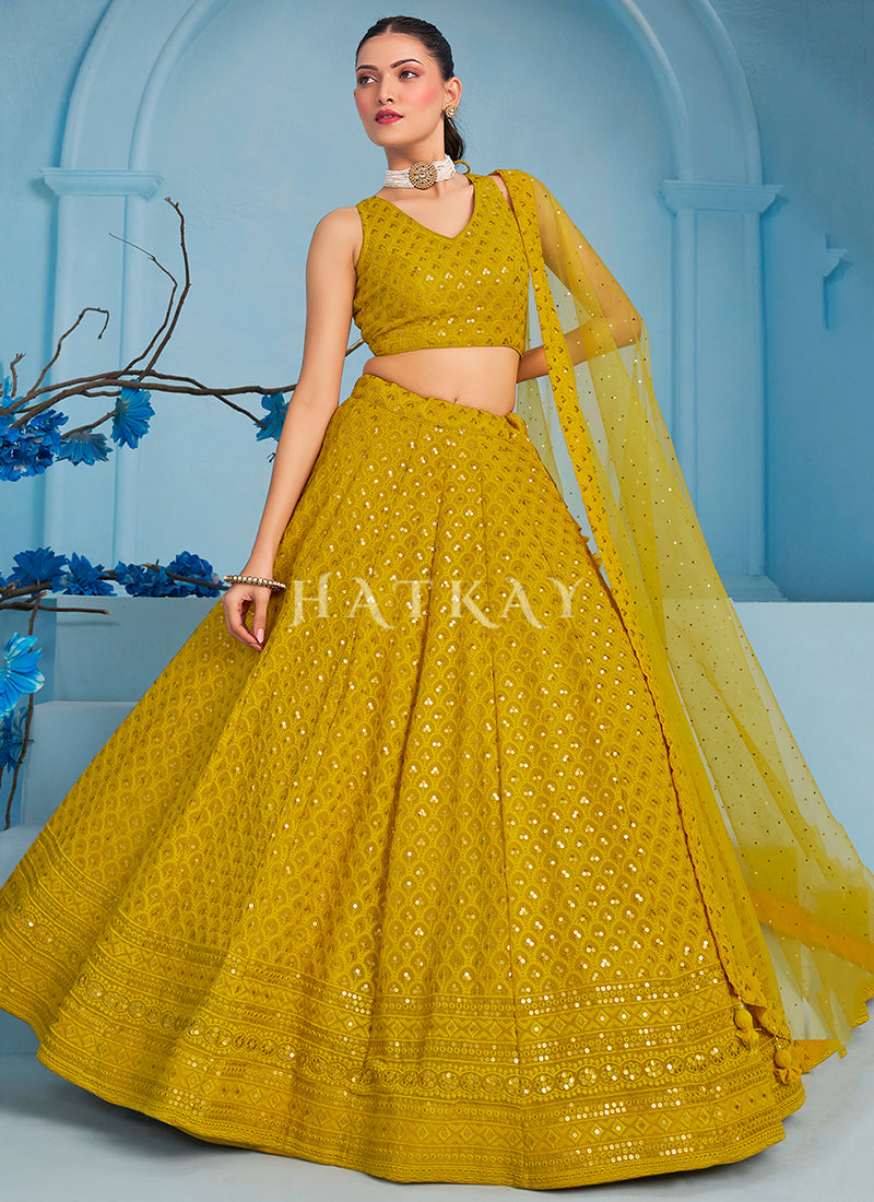 Shop Wedding Lehenga In USA, UK, Canada, Germany, Mauritius, Singapore, Australia With Free Shipping Worldwide.