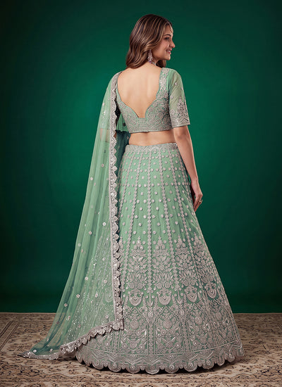Buy Green Lehenga Choli