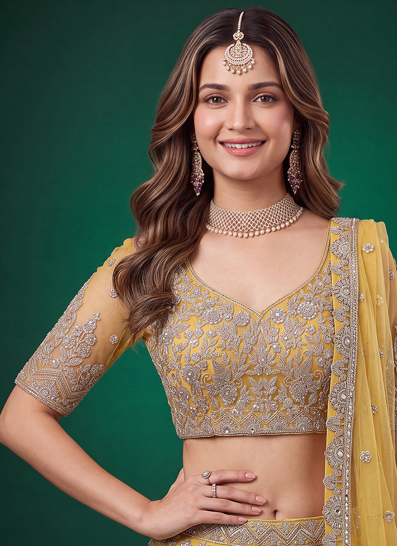 Buy Haldi Lehenga