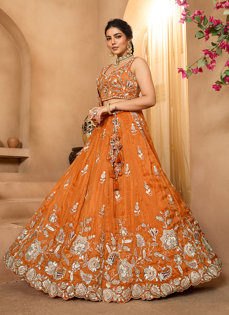 Buy Designer Wedding Lehenga Choli Online