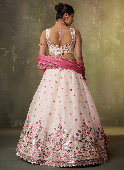 Shop Designer Partywear Lehenga Online