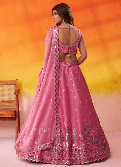 Shop Designer Partywear Lehenga Online