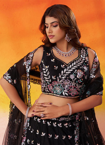 Shop Designer Partywear Lehenga Online