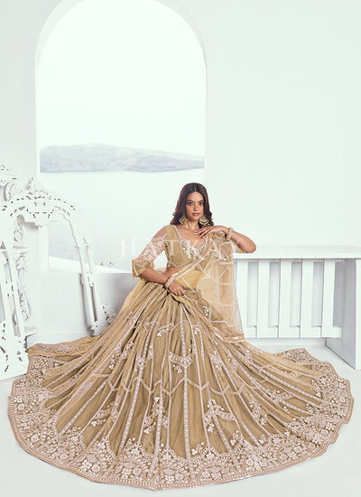 Get the latest bride reception lehenga for wedding