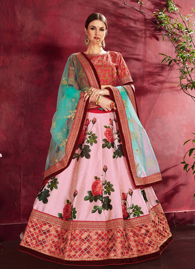 Buy Floral Lehengas
