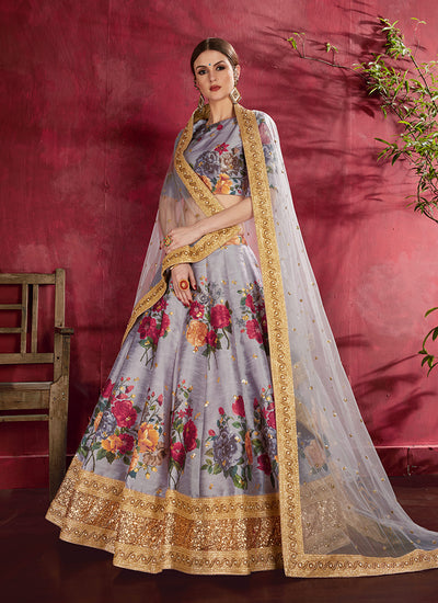 Buy Floral Lehengas