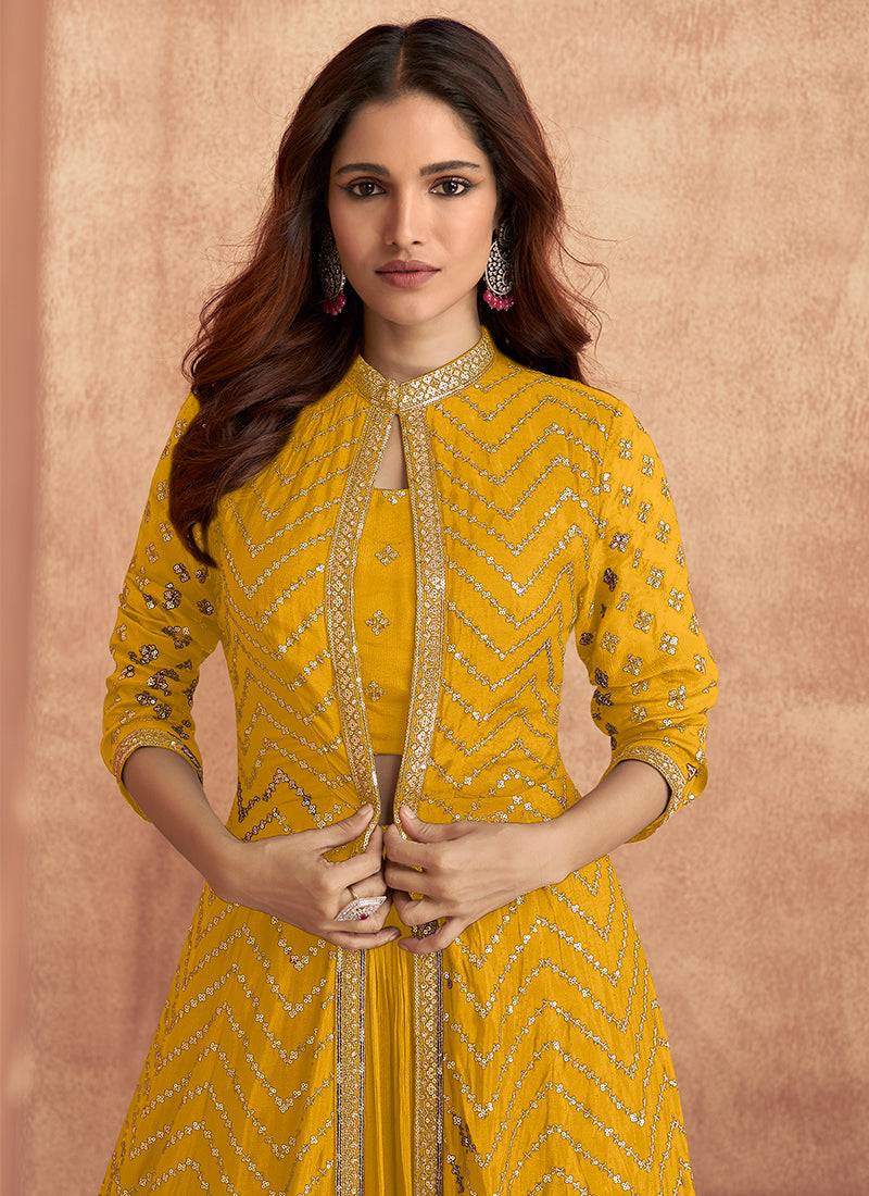 Buy Lehenga Choli With Jacket