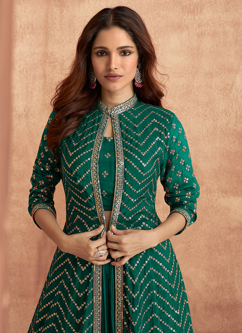 Buy Lehenga Choli With Jacket