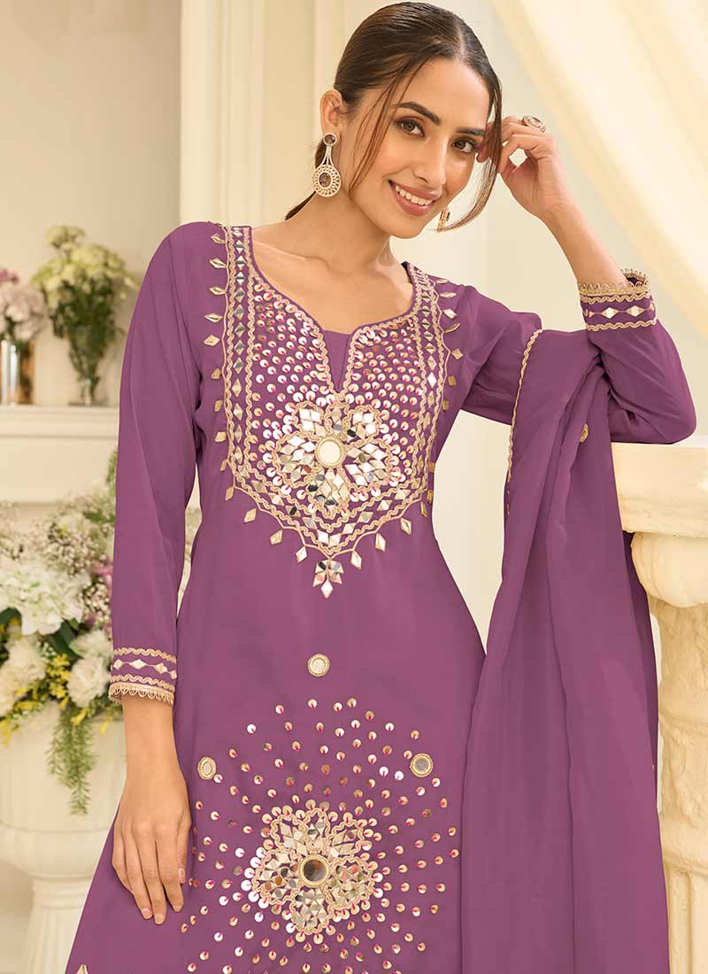 Buy Gharara Style Suit