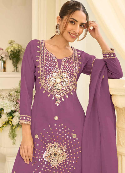 Buy Gharara Style Suit