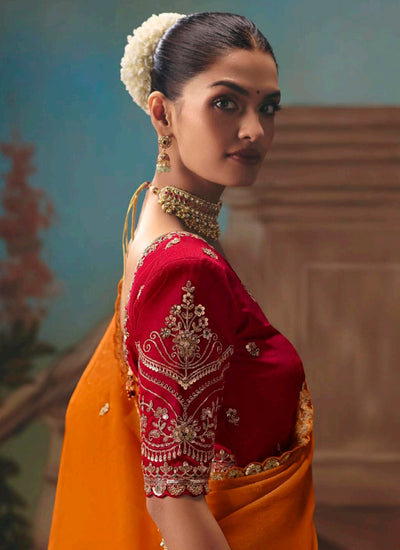 Buy Party Wear Saree In USA