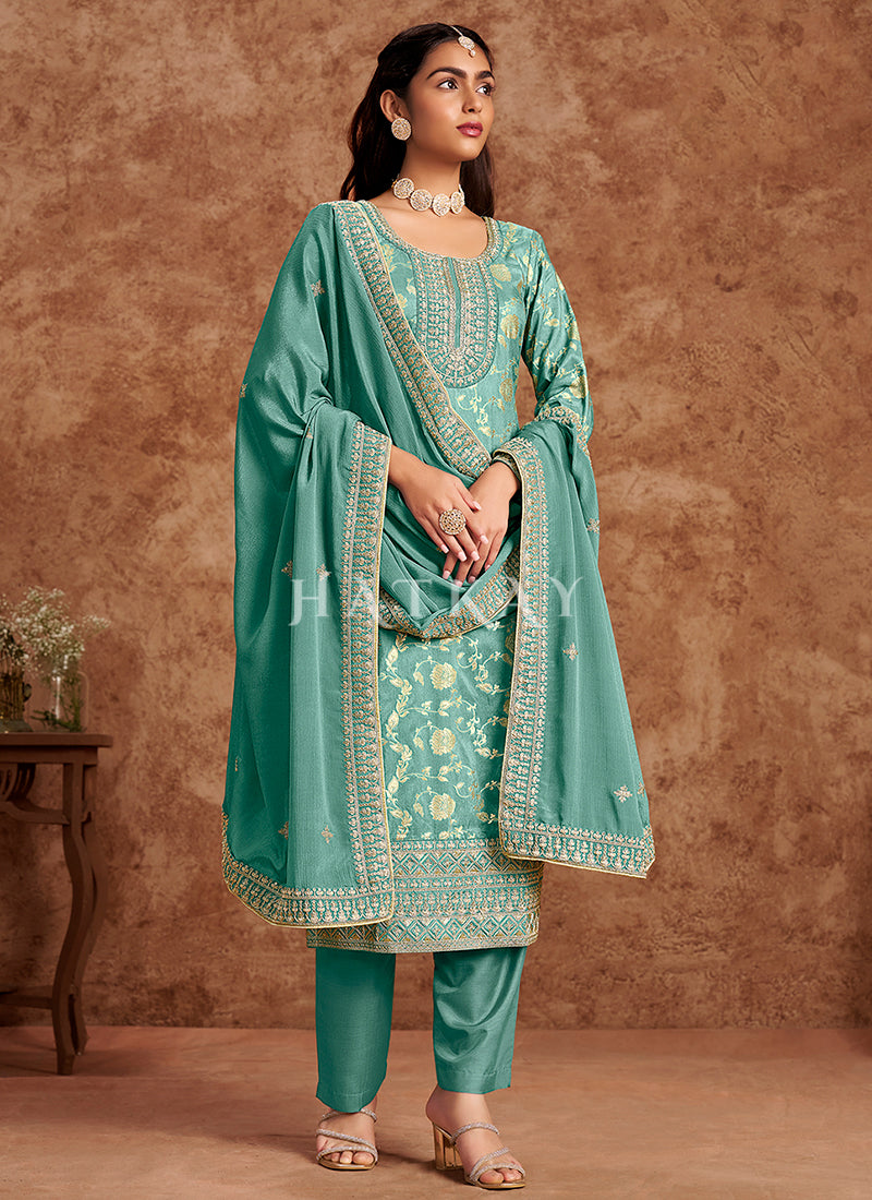 We have a vast collection of premium designer Pakistani Salwar Suits in every budget.