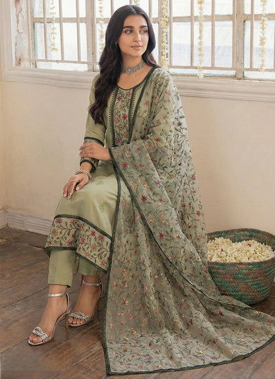 Buy Pakistani Style Pant Suit In USA