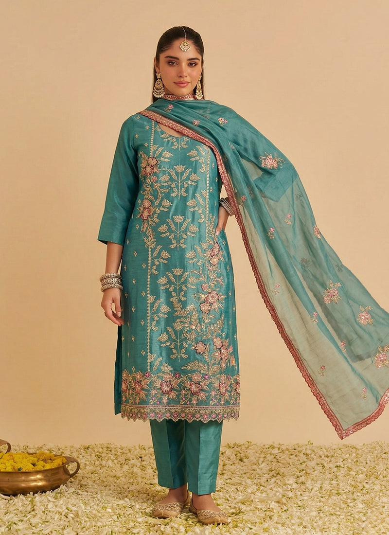 Buy Pakistani Style Pant Suit In UK